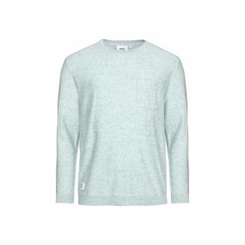 Modro–bílý pletený svetr Arvid S