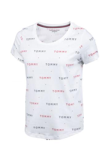 Dámské tričko Tommy Hilfiger UW0UW02846 XL Bílá