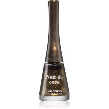 Bourjois 1 Seconde rychleschnoucí lak na nehty odstín 039 Noir de Coco 9 ml