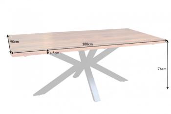 Jídelní stůl MORFEUS Dekorhome 180x90x76 cm