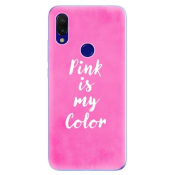 Odolné silikonové pouzdro iSaprio - Pink is my color - Xiaomi Redmi 7