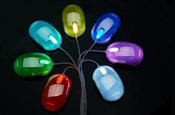 Crono CM646- optická myš, 7 variant barevného podsvícení, USB, CM646