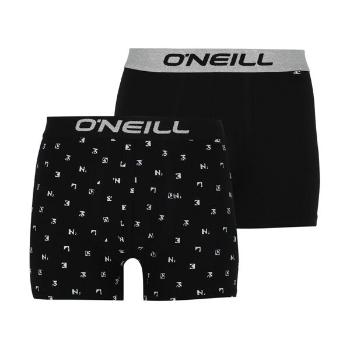 O'Neill LOGO PLAIN 2-PACK Pánské boxerky, černá, velikost