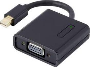 DisplayPort / VGA adaptér Renkforce RF-4455816, černá