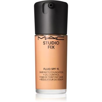 MAC Cosmetics Studio Fix Fluid SPF 15 24HR Matte Foundation + Oil Control matující make-up SPF 15 odstín NW18 30 ml