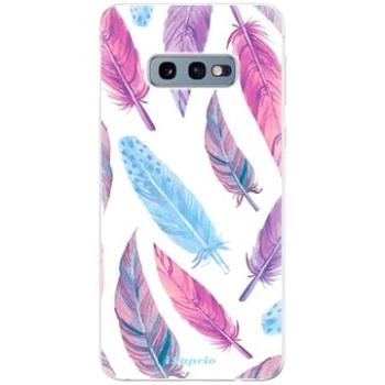 iSaprio Feather Pattern 10 pro Samsung Galaxy S10e (feather10-TPU-gS10e)