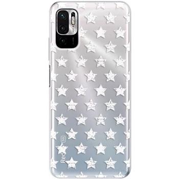 iSaprio Stars Pattern - white pro Xiaomi Redmi Note 10 5G (stapatw-TPU3-RmN10g5)