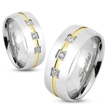 Šperky4U OPR1515 Dámský snubní prsten - velikost 55 - OPR1515-55