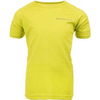 ALPINE PRO HONO Dětské triko, žlutá, velikost 140-146