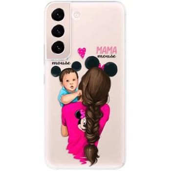 iSaprio Mama Mouse Brunette and Boy pro Samsung Galaxy S22+ 5G (mmbruboy-TPU3-S22P-5G)