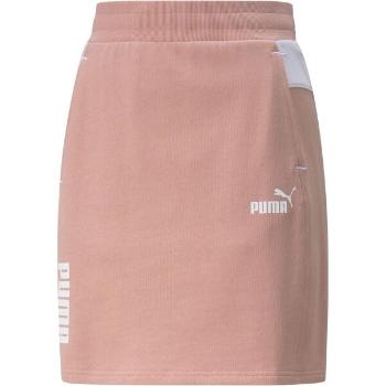 Puma POWE COLORBLOCK SKIRT Dámská sukně, růžová, velikost M