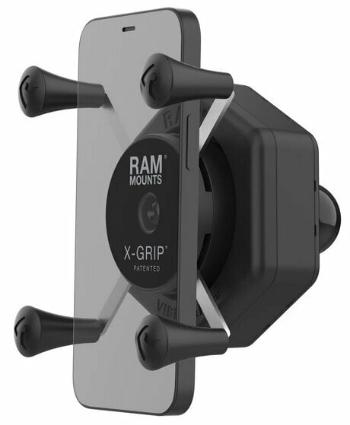 Ram Mounts X-Grip Phone Holder with Ball & Vibe-Safe Adapter Držák