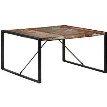 Jídelní stůl 140 × 140 × 75 cm masivní recyklované dřevo (321573)