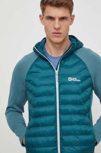 Sportovní bunda Jack Wolfskin Routeburn Pro zelená barva, 1710512.