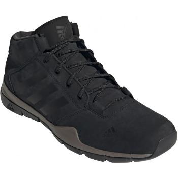 adidas ANZIT DLX MID Pánská vycházková obuv, černá, velikost 45 1/3