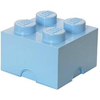 LEGO Úložný box 4 250 x 250 x 180 mm - světle modrý (5706773400362)