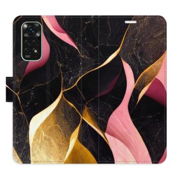 Flipové pouzdro iSaprio - Gold Pink Marble 02 - Xiaomi Redmi Note 11 / Note 11S