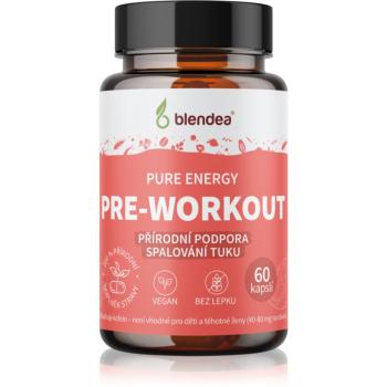 Blendea Pre-Workout kapsle pro podporu spalování tuků 60 cps