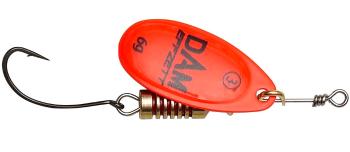 Dam třpytka effzett spinner with single hooks sinking red - 2 4 g