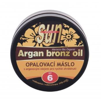 Vivaco Sun Argan Bronz Oil Suntan Butter SPF6 200 ml opalovací přípravek na tělo unisex