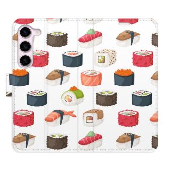 Flipové pouzdro iSaprio - Sushi Pattern 02 - Samsung Galaxy S23 5G