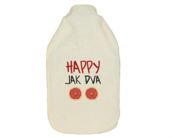 Termofor zahřívací láhev Happy jak dva grepy