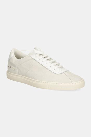 Kožené sneakers boty Common Projects Tennis Classic šedá barva, 6174