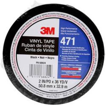 PVC tape 3M 471IW-S50-D, (d x š) 33 m x 50 mm, černá, 1 ks