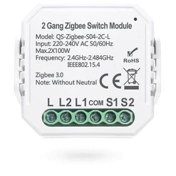 Smoot ZigBee Switch Module bez nuláku dvoukanálový (8594205742374)