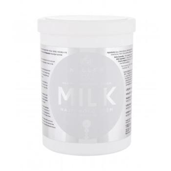 Kallos Cosmetics Milk 1000 ml maska na vlasy pro ženy na poškozené vlasy; na suché vlasy