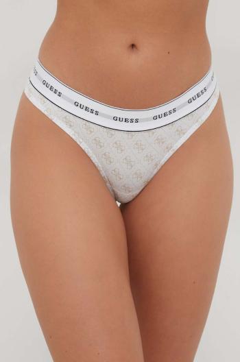 Tanga Guess CARRIE bílá barva, O97E04 KBOE1