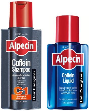 Alpecin Energizer Coffein Shampoo C1 250 ml + Energizer Liquid tonikum 200 ml