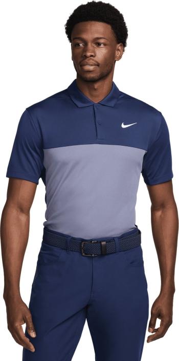 Nike Dri-Fit Victory+ Mens Midnight Navy/Obsidian/White M Polo košile