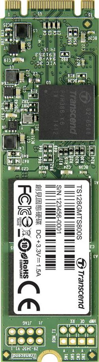 Interní SSD disk SATA M.2 2280 128 GB Transcend 800S Retail TS128GMTS800S M.2 SATA 6 Gb/s