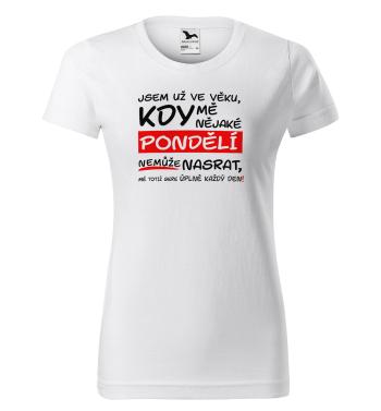 Tričko Pondělí (Velikost: 2XL, Typ: pro ženy)