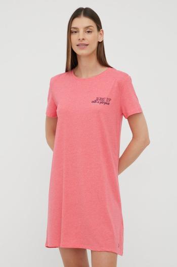 Noční košilka Tom Tailor dámská, růžová barva