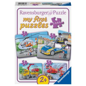 Ravensburger Moje first puzzle - Moje nouzová vozidla