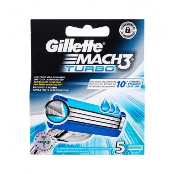 Gillette Mach3 Turbo náhradní břit náhradní břity 5 ks pro muže