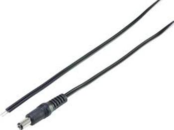 Nízkonapěťový připojovací kabel TRU COMPONENTS TC-6649308, vnější Ø 5.50, vnitřní Ø 2.10 mm, 1.20 m, 1 ks