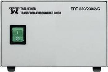 Thalheimer ERT 230/230/1G laboratorní oddělovací transformátor s pevným napětím, Kalibrováno dle (ISO), 230 VA, výstup 4 x 230 V/AC