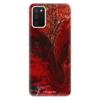 Odolné silikonové pouzdro iSaprio - RedMarble 17 - Samsung Galaxy A02s