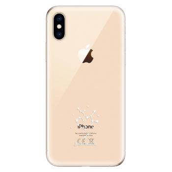 Odolné silikonové pouzdro iSaprio - čiré - Střelec - iPhone XS