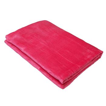 TP Mikroflanelová deka Premium 230x200 - Jasně růžová