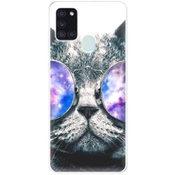 iSaprio Galaxy Cat pro Samsung Galaxy A21s (galcat-TPU3_A21s)