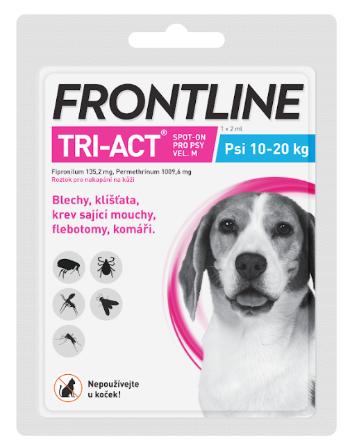 Frontline Tri-Act psi 10-20 kg spot-on 2 ml