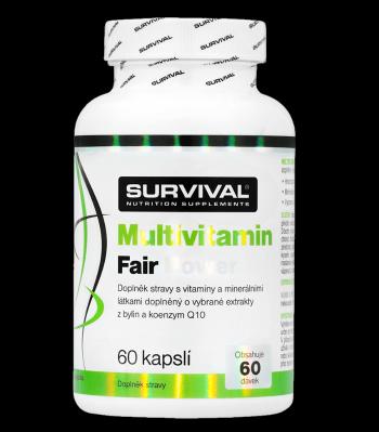 Survival Nutrition Multivitamin Fair Power 60 kapslí