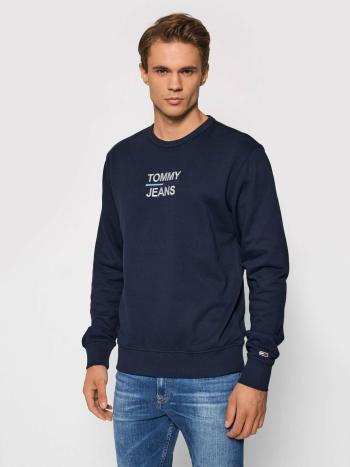 Tommy Jeans pánská tmavě modrá mikina - M (C87)