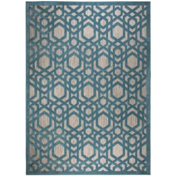 Flair Rugs koberce  160x230 cm Kusový koberec Piatto Oro Blue - 160x230 cm Modrá