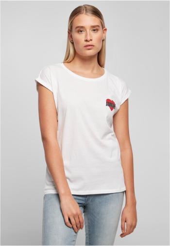 Mr. Tee Ladies Amore Tee white - XS