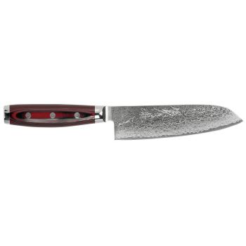 Santoku nůž SUPER GOU 16,5 cm, červená, Yaxell